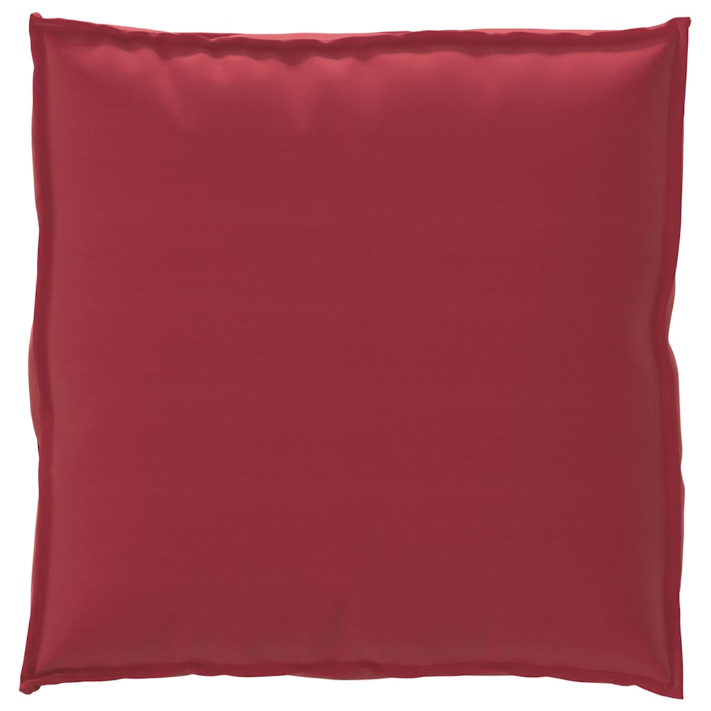 Pallet Cushion for suitable for Seat Wine Red 70 x 70 x 12 cm